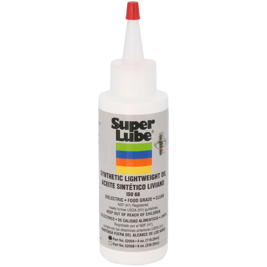 Super Lube 52004 Synthetic Lightweight Oil, 4 oz Bottle