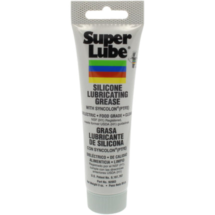 Super Lube 92003 Silicone Lubricating Grease With PTFE, 3 oz