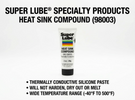 Super Lube Specialty Products Guide: Heat Sink Compound for Thermal Management