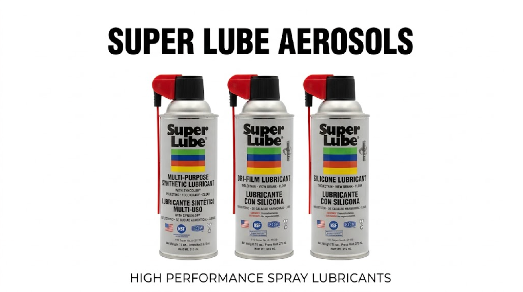 Super Lube Aerosol Guide: Which Super Lube Aerosol Is Right for Your Application?