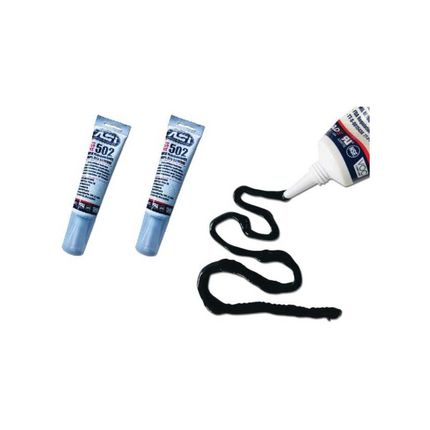 ASI Silicone Sealant 100% RTV - 2.8 oz Squeeze Tube -Black