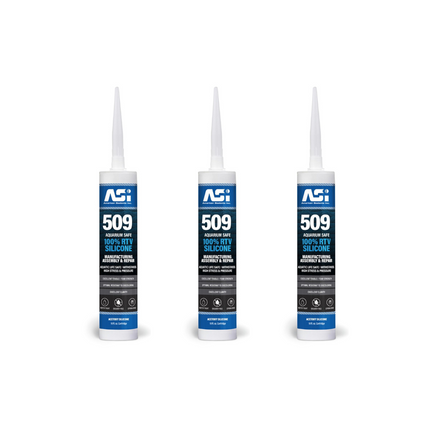 ASI Aquarium Silicone Sealant - 10.2 Fluid oz Cartridge - BLACK