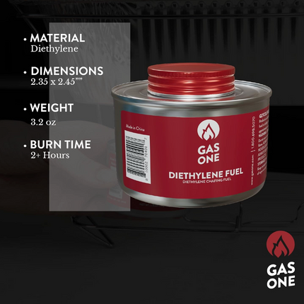 GasOne Chafing Fuel, 6-Hour (Pack Of 6)