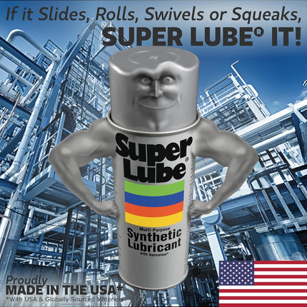 Super Lube 92003 Silicone Lubricating Grease With Syncolon, 3 oz