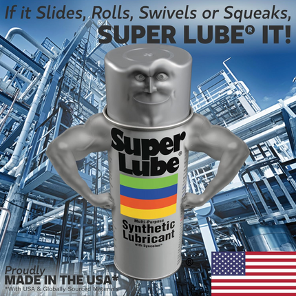 Super Lube 21030 Multi-Purpose Synthetic Grease with Syncolon, 3 0z