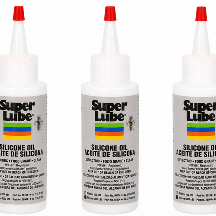Super Lube 56504 Silicone Oil Aceite De Silicona, 4 oz (Pack Of 3)
