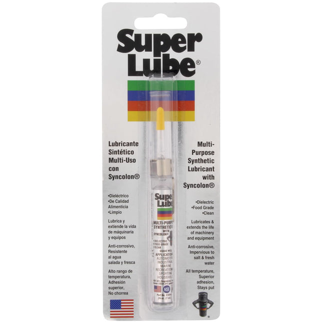 Super Lube 51010 Multi-Purpose Synthetic Lubricant With Syncolon, 0.25 oz
