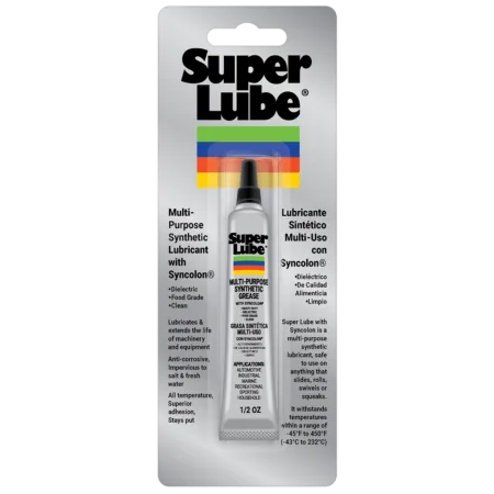 Super Lube 21010 Multi-Purpose Synthetic Grease with Syncolon, 0.5 oz Tube
