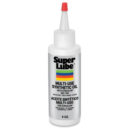 Super Lube 51004 Multi-Purpose Synthetic Oil with Syncolon, 4 oz Bottle