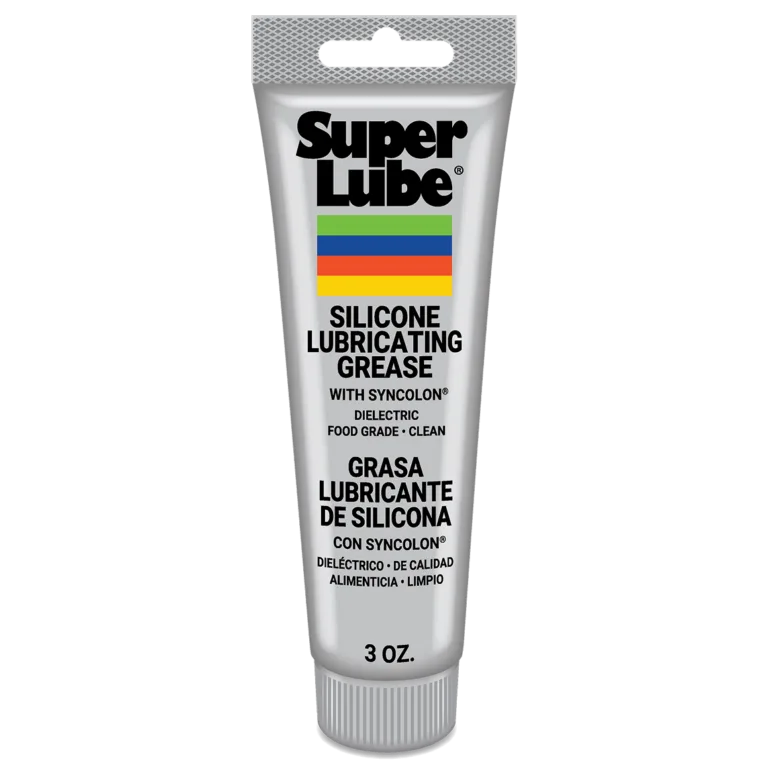 Super Lube 92003 Silicone Lubricating Grease with Syncolon, 3 oz Tube