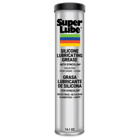 Super Lube 92150 Silicone Lubricating Grease with Syncolon, 14.1 oz Cartridge