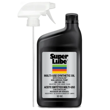 Super Lube 51600 Multi-Purpose Synthetic Oil with Syncolon, 1 qt Trigger Sprayer