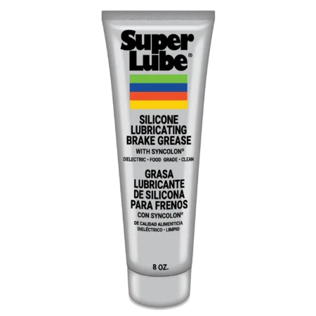 Super Lube 97008 Silicone Lubricating Brake Grease with Syncolon, 8 oz Tube