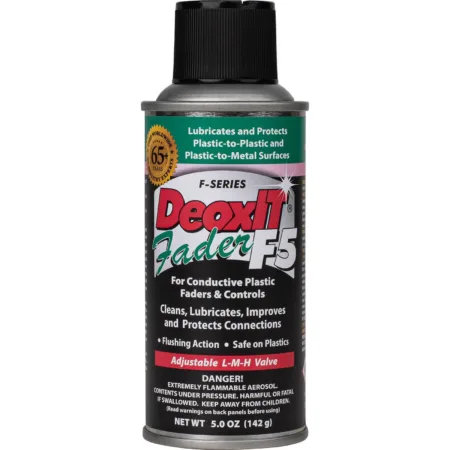 DeoxIT F5S-H6 FaderLube Spray, 5 oz